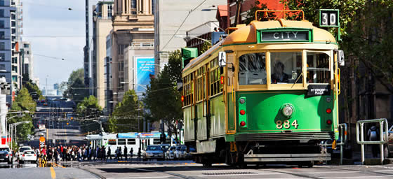 Melbourne Tram.