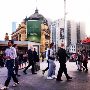 Flinders Street Station in Melbourne