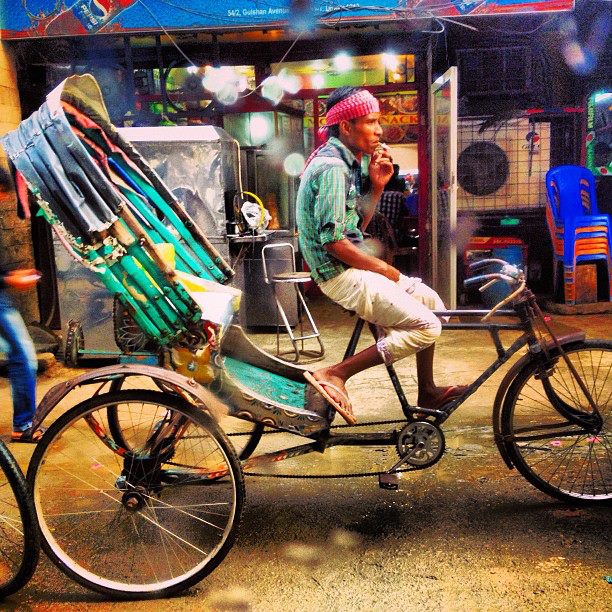 Dhaka by rickshaw