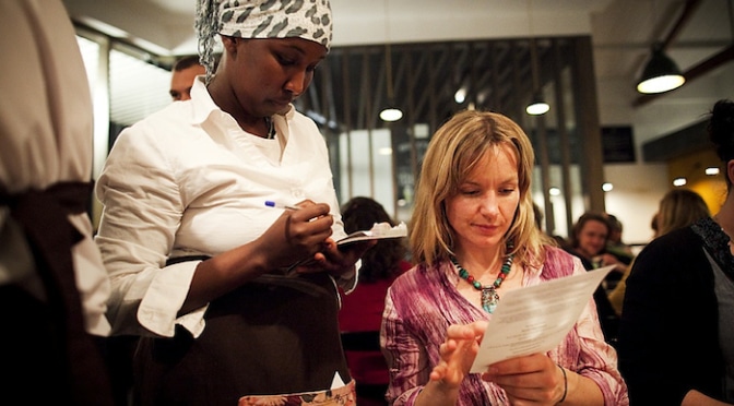 Dining with a difference: training young refugees for work in the hospitality industry