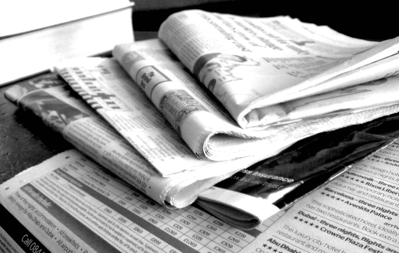 The 8 most common types of leads_stack_of_newspapers