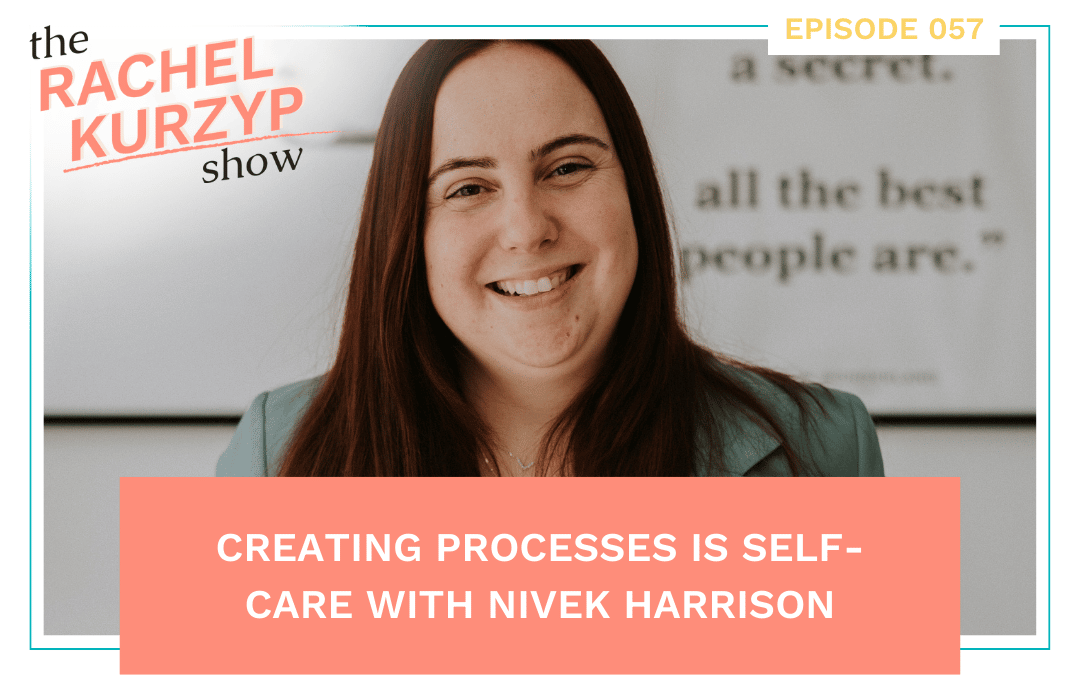 Episode 57: Creating processes is self-care with Nivek Harrison